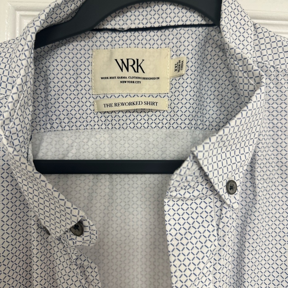 Wrk xxl button down